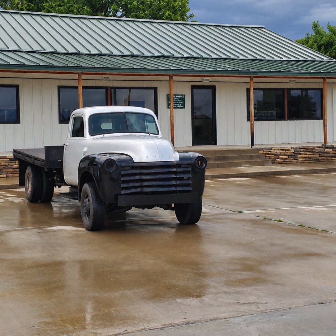 The Green Country sales office under its own standing seam metal roof